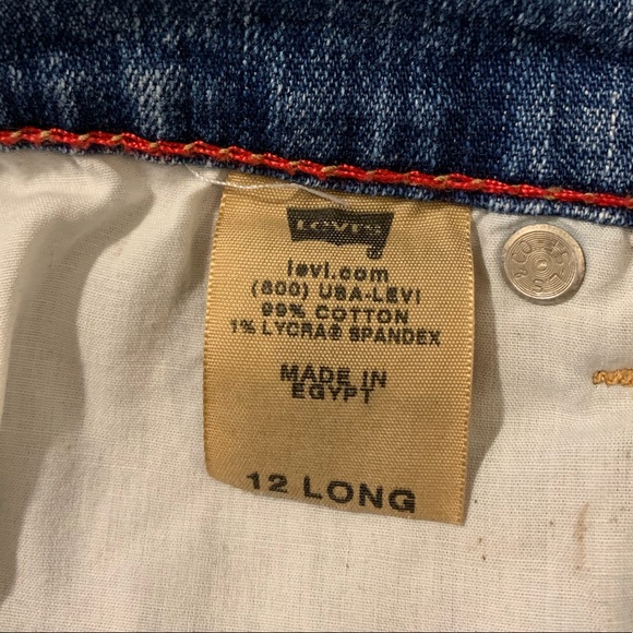 Levi 550 Jeans Relaxed Boot Cut Jeans - Picture 6 of 8